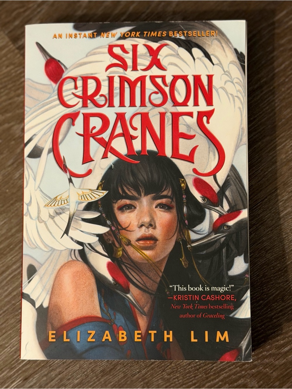 Six Crimson Cranes by Elizabeth Lim | Paperback Fantasy Novel